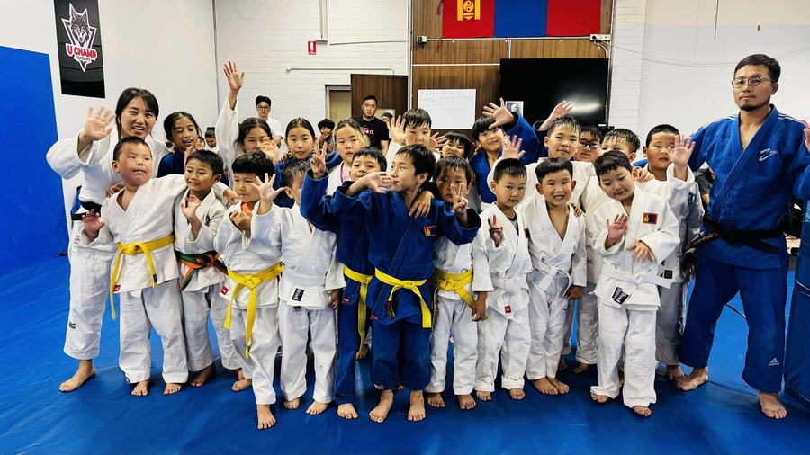 U Champ Academy Judo students